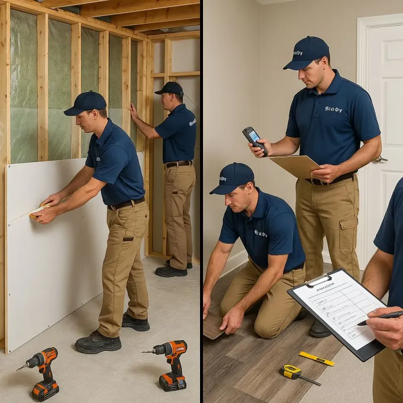 Repairs and Reconstruction process in Follansbee, WV